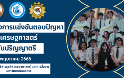 โครงการแข่งขันตอบปัญหาทางเศรษฐศาสตร์ ระดับปริญญาตรี ประจำปีการศึกษา 2563 – 2564